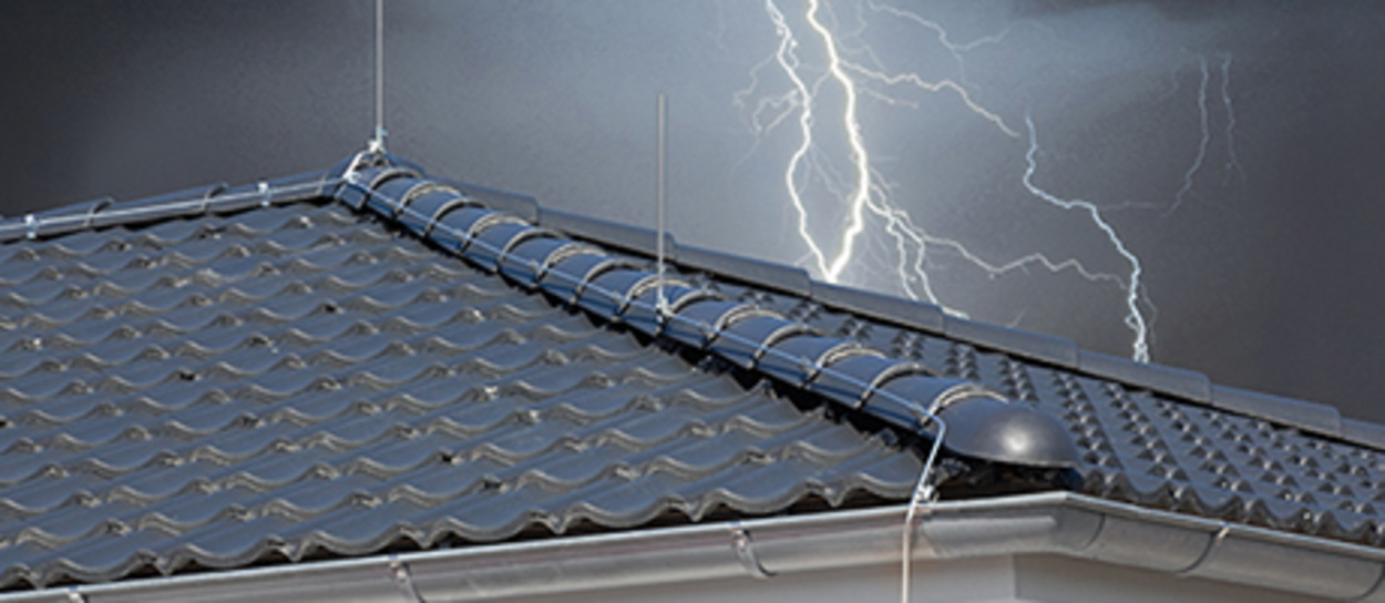Äußerer Blitzschutz bei Elektro-Zschiesche in Königswartha